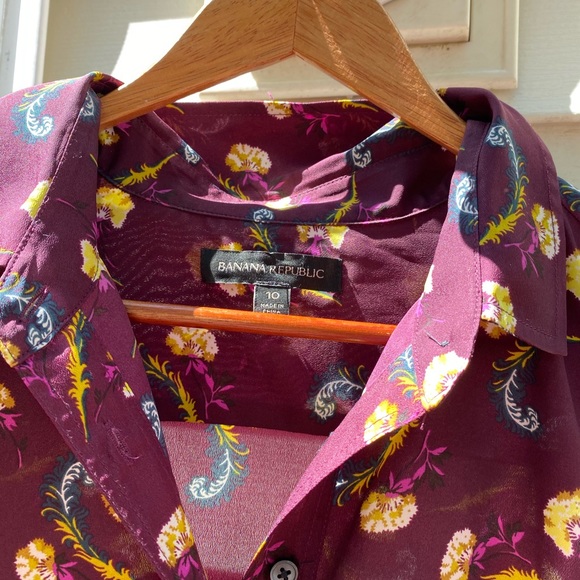 Banana Republic Pleated dress size 10 - Picture 5 of 9